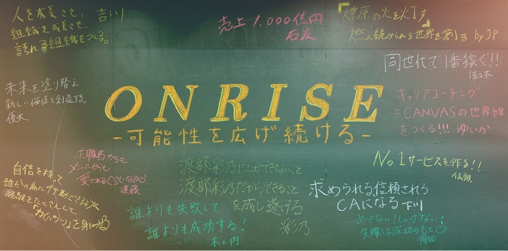 ON RISE～可能性を広げ続ける～